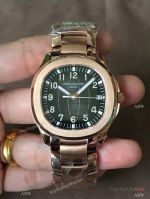 Swiss Patek Philippe Aquanaut 324SC Rose Gold Blue Dial Knockoff Watch